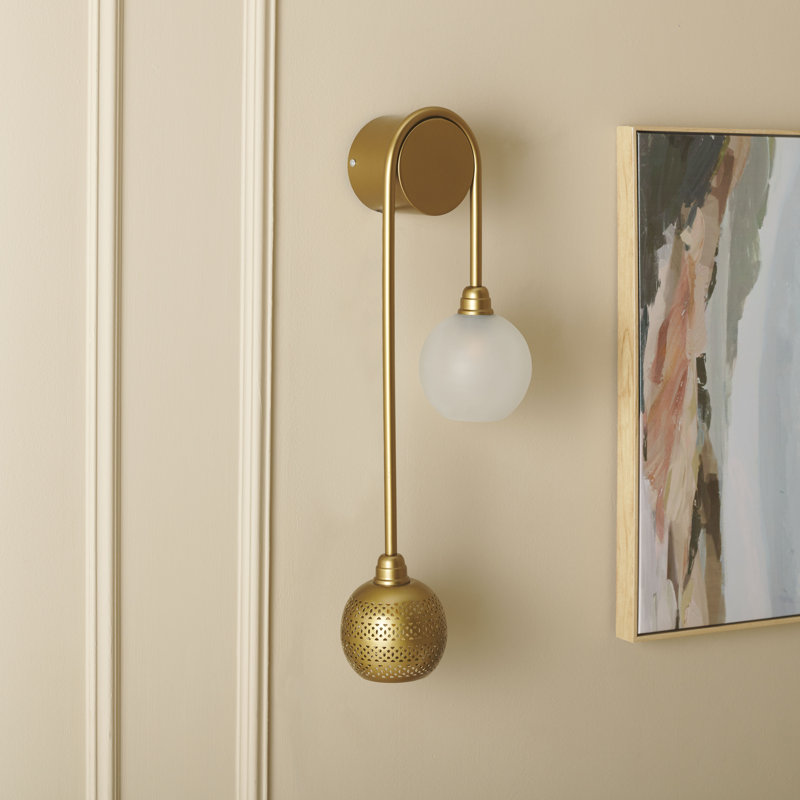 Favets Iron Flush Mounted Sconce