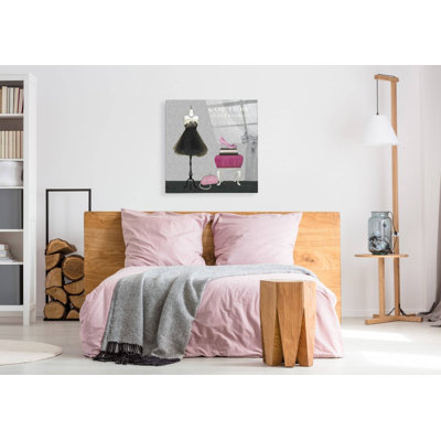 Lark Manor™ 'Dress Fitting Boutique Sq III' by Marco Fabiano, Acrylic Glass Wall Art