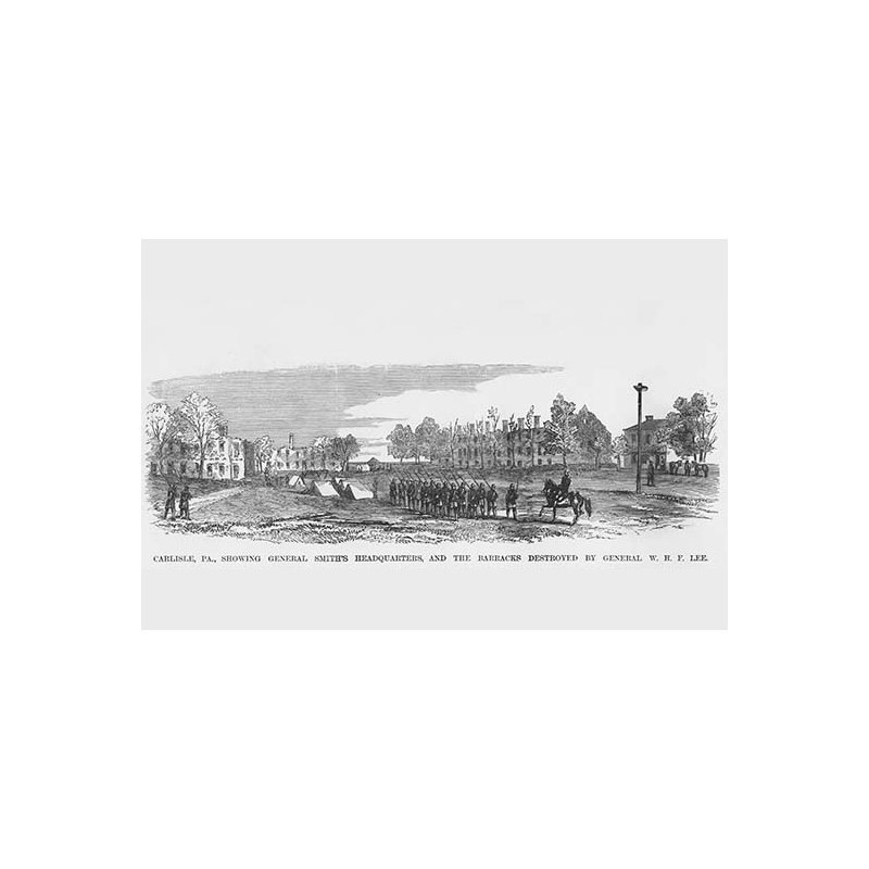 « headquarters »-impression, H 28 po x l 42 po x P 1,5 po