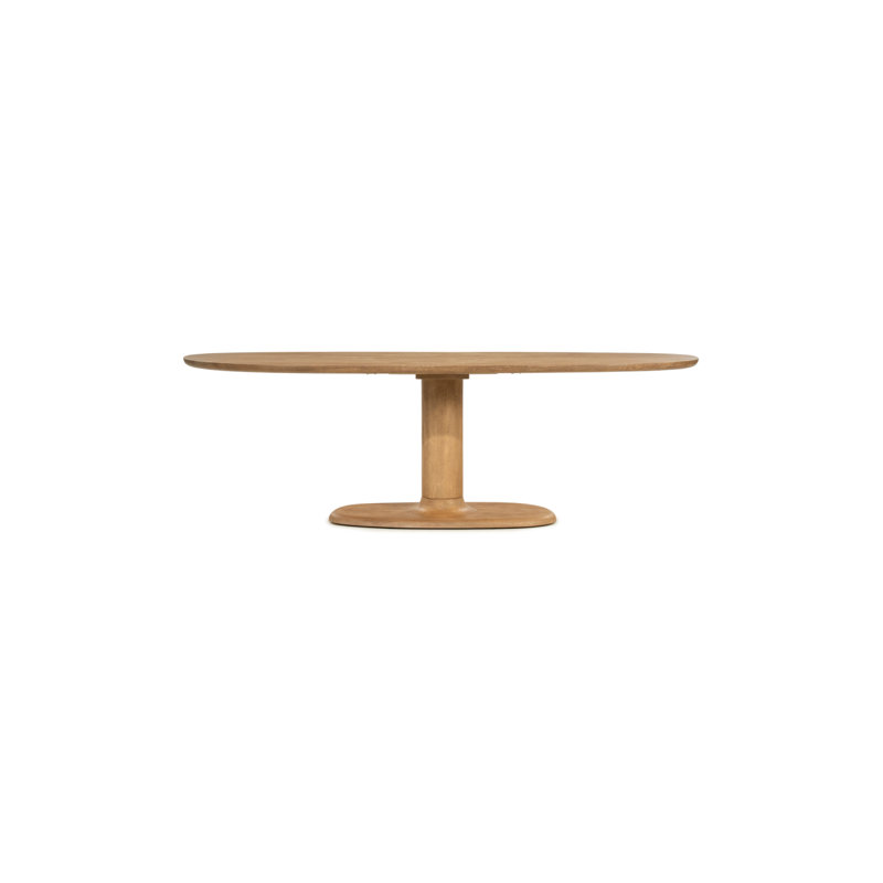 Table de salle à manger Coco M, Naturel, H 30 po x L 94 po x l 43 po