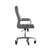 High Back Executive Swivel Office Chair with Frame, Arms, and Transparent Roller Wheels-90122467-90122470