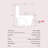 1.1/1.6 GPF Dual-Flush Elongated One-Piece Toilet with 17.13" ADA Comfort Seat Height, Ceramic Glazed Surface(Soft Close Seat Included), Pink-109583348