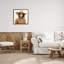 «Boho Cowgirl on Beige» par RB, impression sur toile-96119368-96119366
