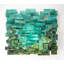 Coral Handmade Glass Wall Décor