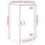 Amariee Steel Accent Cabinet-121223612