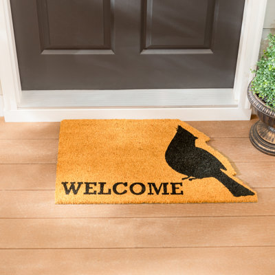 Tapis en fibre de coco Cardinal Welcome
