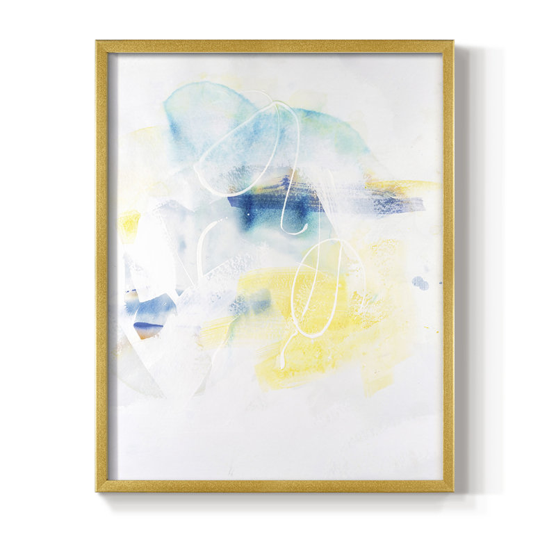 Spacial II Framed Print - Solid Wood