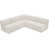 Tissu crème bouclé