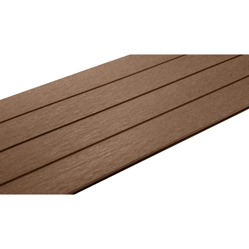 71.8'' L x 5.43'' W Composite Plank in Brown
