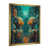 Gold Closed Corner Framed