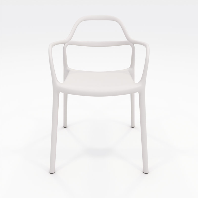 Fauteuil de patio Dali, Blanc