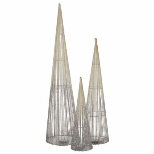 Metal Christmas Decoration, Silver 