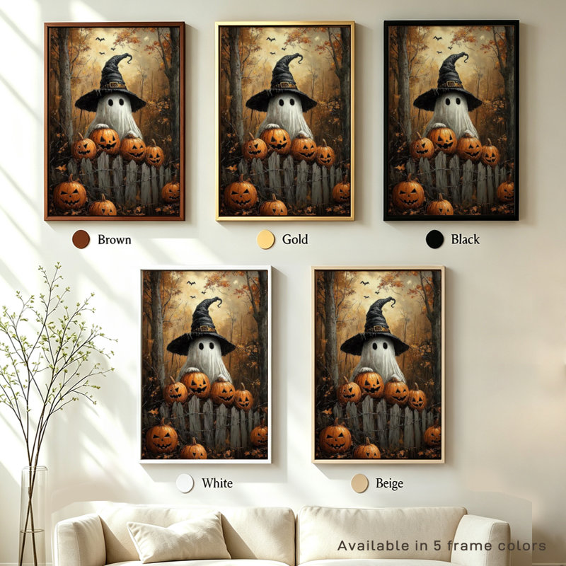 Painting Print, 16x24, Black