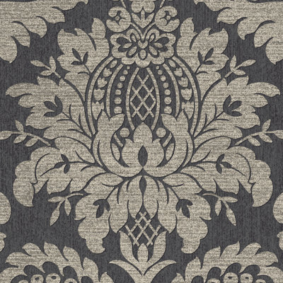 Damask Metallic Wallpaper Double Roll
