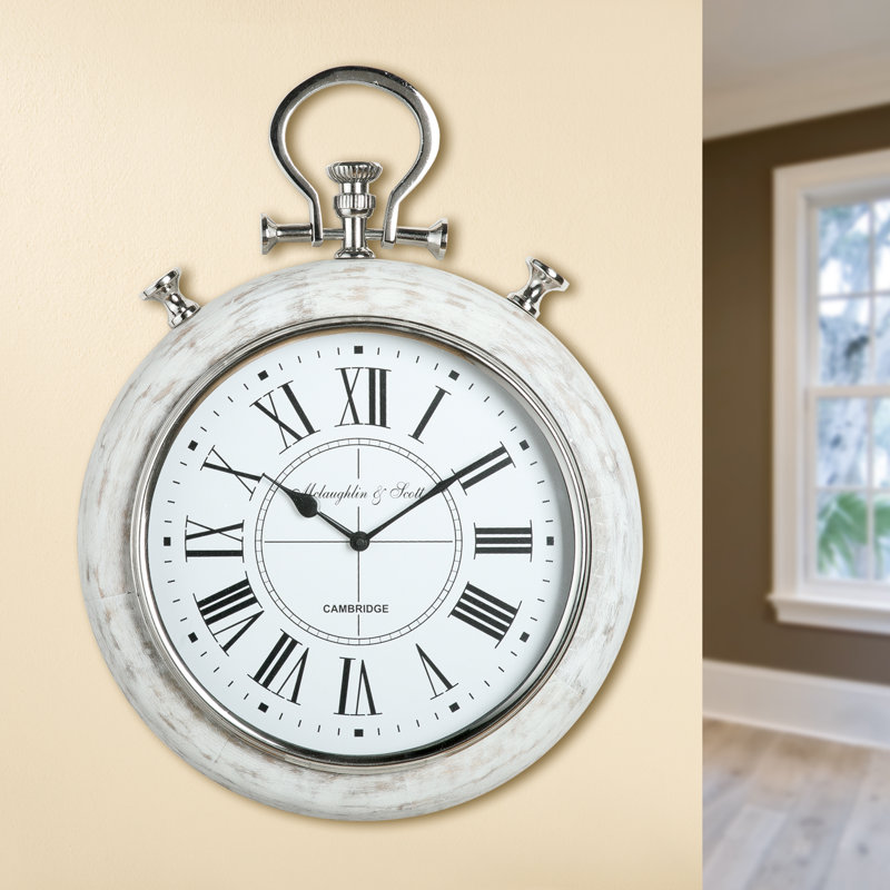 Stalybridge Solid Wood Wall Clock