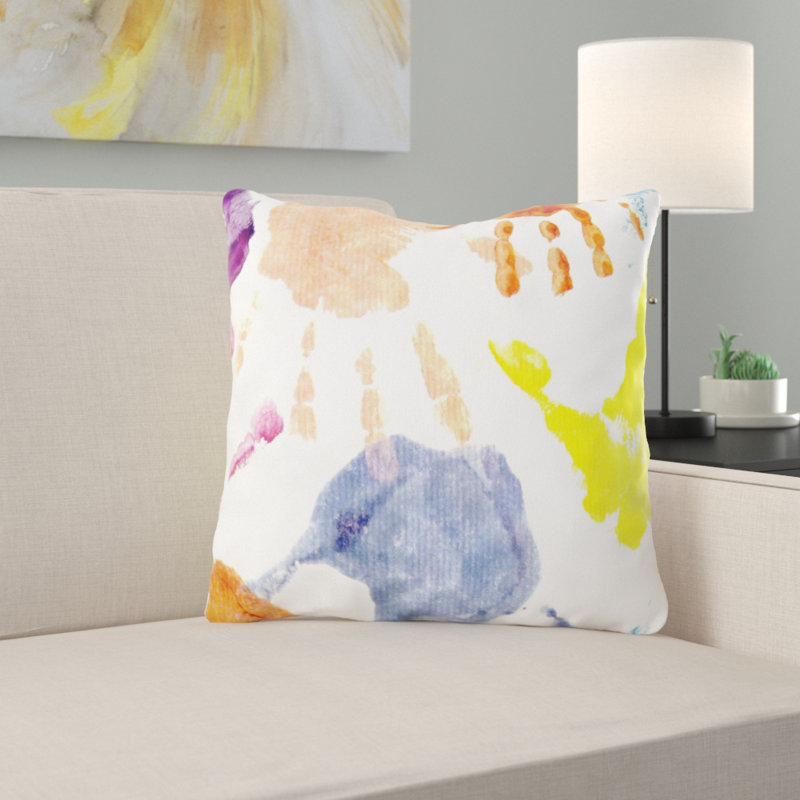 Housse et insert de coussin carré Heloise, Microsuède, Intérieur