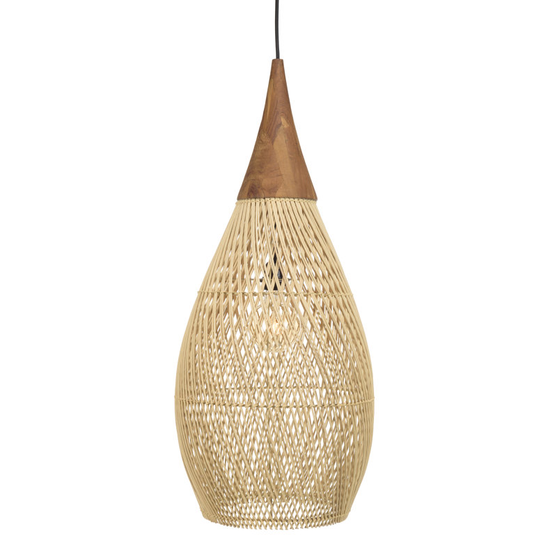 Amania 1 - Light Pendant, Natural, 83cm H x 35cm W