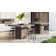 Marbelle - Alfie Marble Counter Stool - Toronto Sand/Antique Nickel Finish