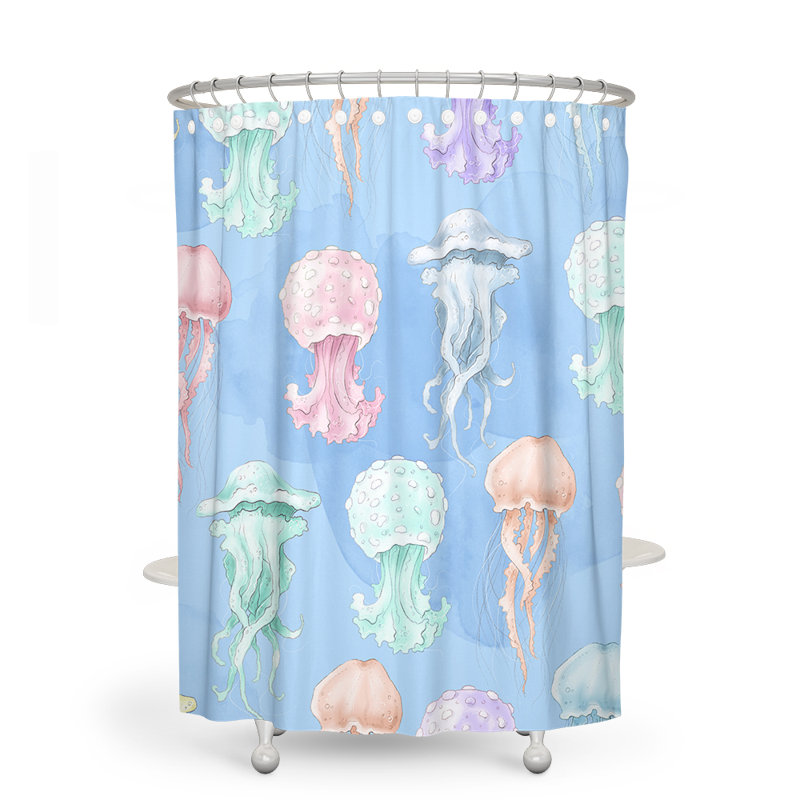Rideau de douche simple Breene, H 83 po x l 70 po