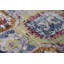 Tapis bleu/jaune oriental Elliot-31943808