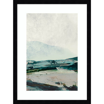 Mountain Mists by Dan Hobday Wood Framed Wall Art Print