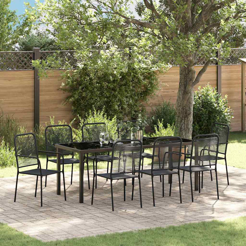 8 - Person Patio Dining Set with Rectangular Table