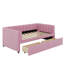 Lit de jour simple tapissier avec tiroirs-86868862