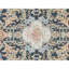 Hand-Knotted High-Quality Blue and Beige Area Rug