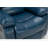 Charlotte Navy Blue Leather Gel Recliner