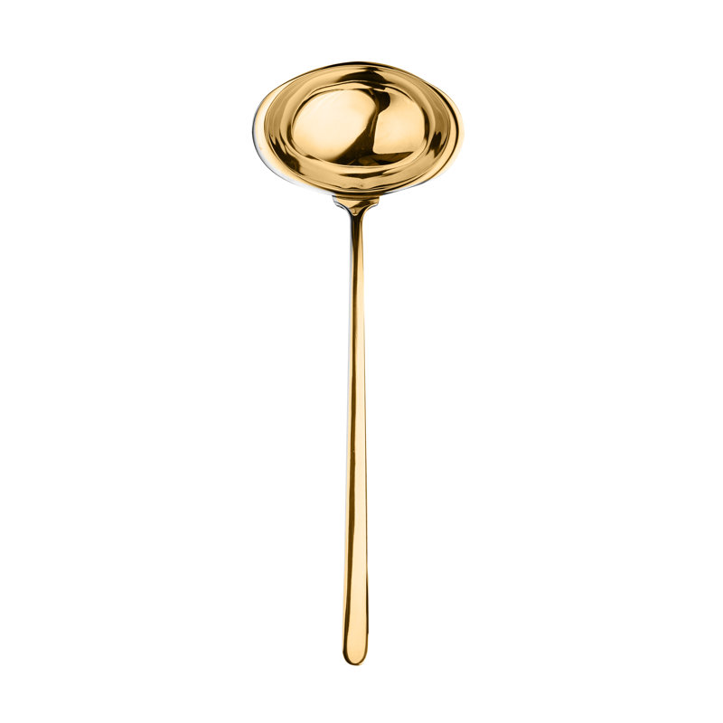 Linea Stainless Steel Ladle, Oro
