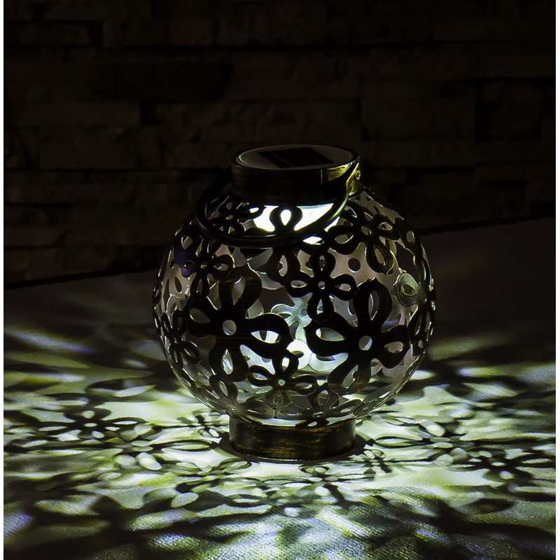 Charette 7.09'' Solar Powered Globe Lantern