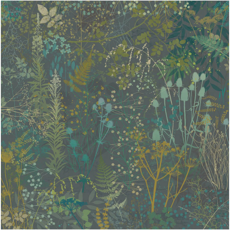 Clarissa Hulse Serendipity Kaleidoscope Fixed Size Mural, Green