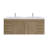 59.05'' Double Bathroom Vanity with Acrylic Top-556000129