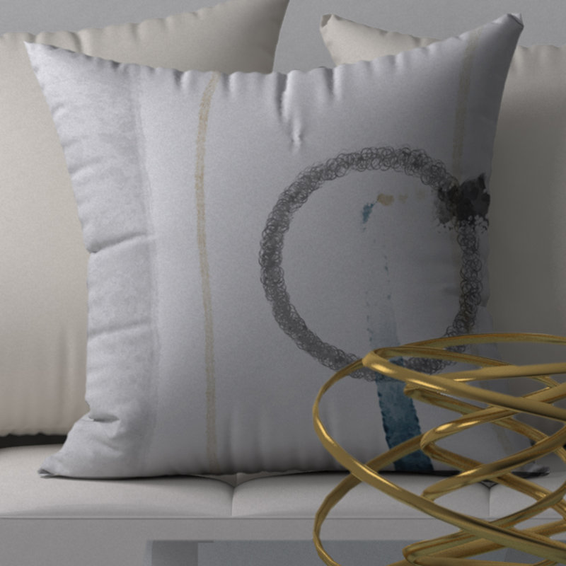 Housse de coussin carrée et attrayante, 18 po x 18 po