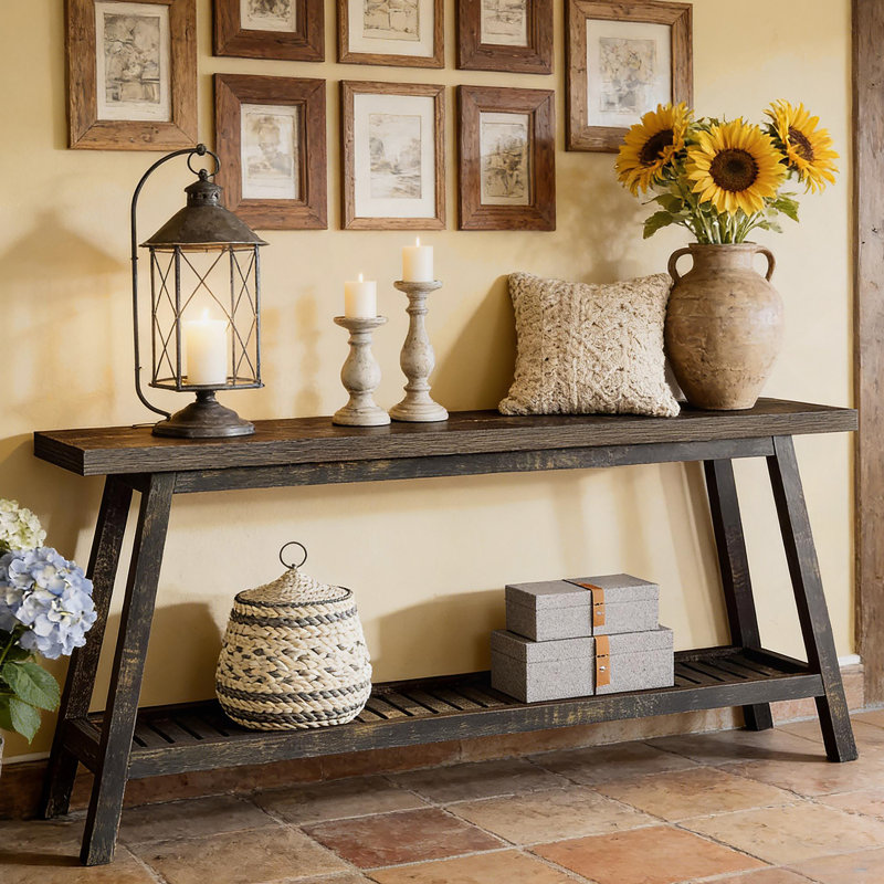2-Tier Sofa Table,Console Table,Side Table