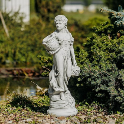 Stone Concrete / Cement Garden Statue