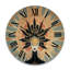 Horloge murale en bois massif Matthei-1816942103