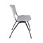 Neyland Cain T-Base Training Table and 2 Stacking Chairs-32520329-32520324-32520330