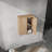 12" Bathroom Side Cabinet, 2-Soft Close Doors, Float Mounting Design-33898276