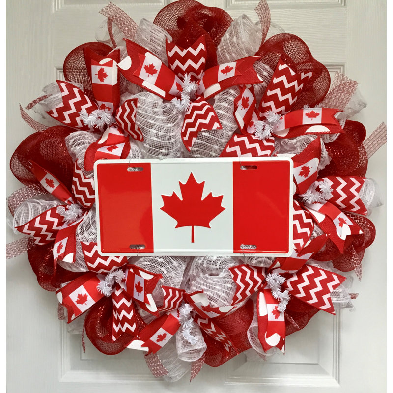 Canada Day Wreath