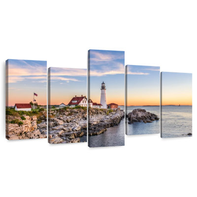 Aletra Portland Head Lighthouse Sunset