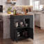 Wood Kitchen Cart-1523357270