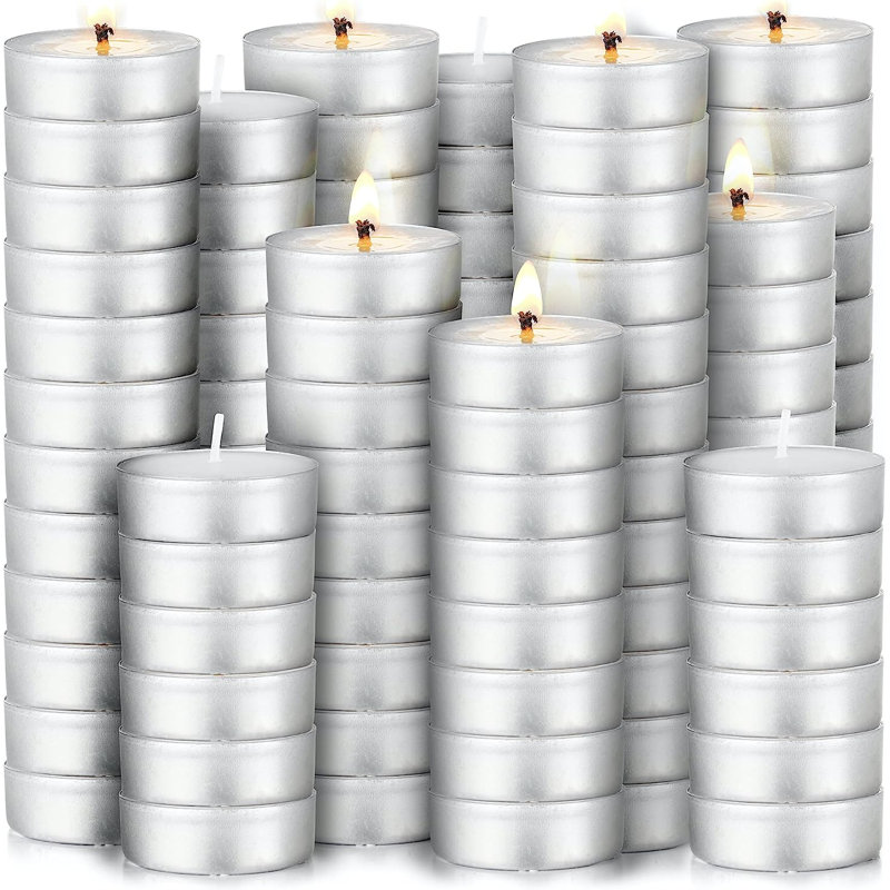 Simple Craft Tea Lights Candles - Unscented Pack, 150