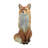 Seated Fox Sculpture