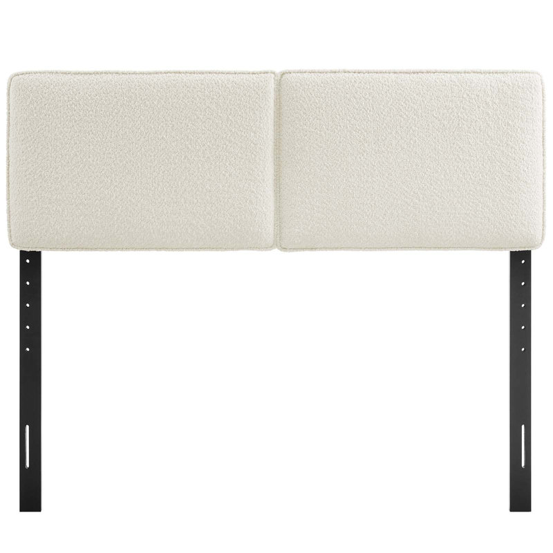Lindee Upholstered Headboard, Full, Cream