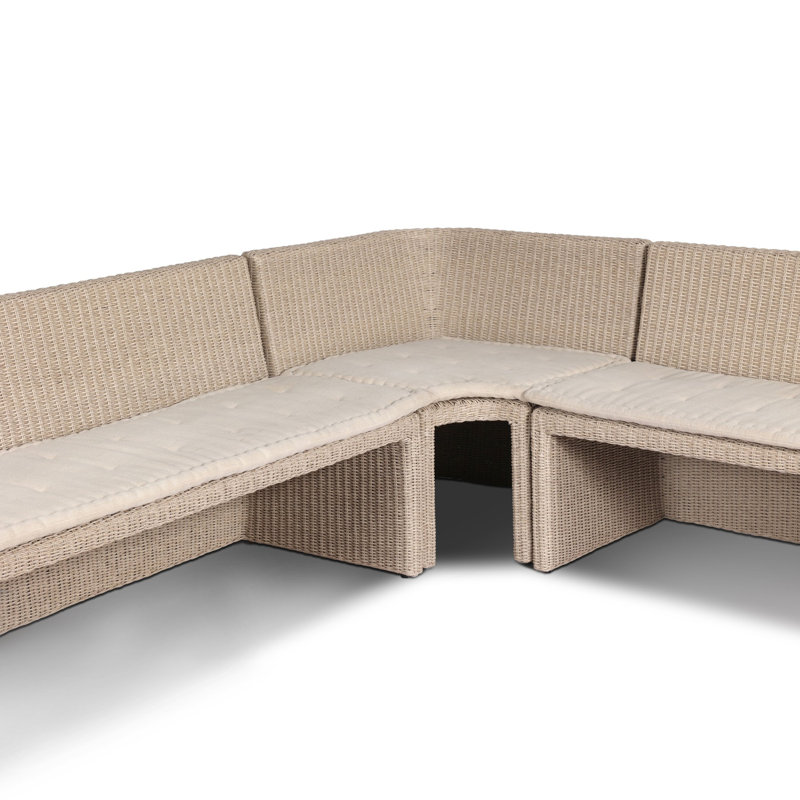 Senna Outdoor U-Shape Dining Banquette
