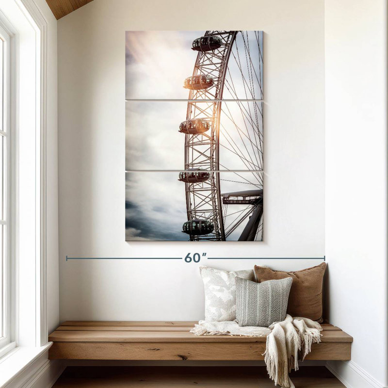 Nicci London Eye Sunset, H 50 po x l 32 po