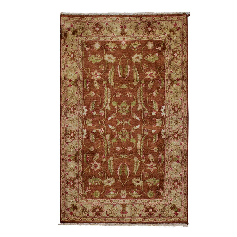 Oriental Area Rug in Cream