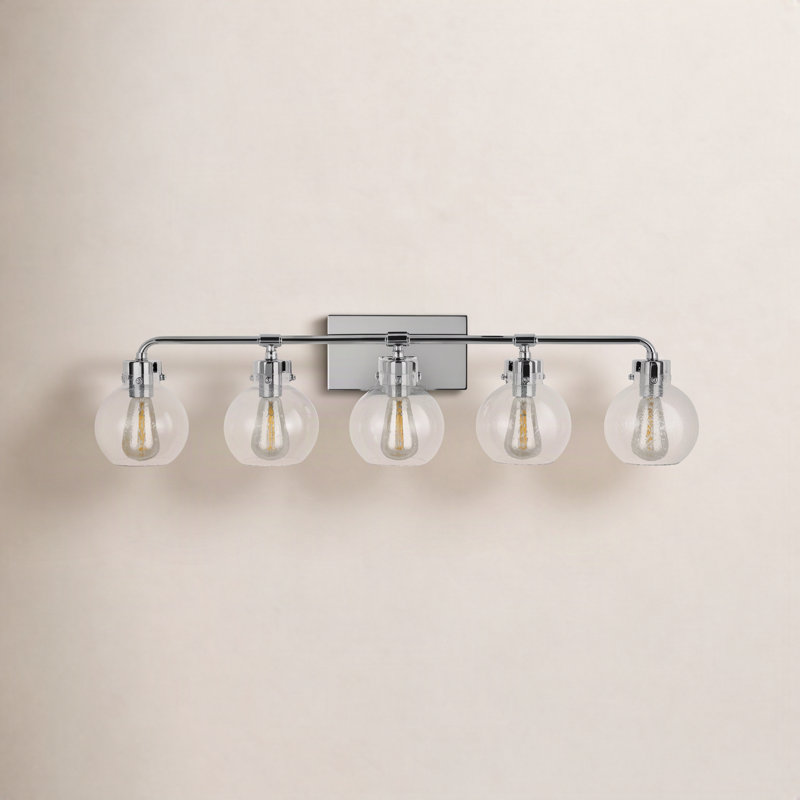 Byrne 5 - Light Dimmable Vanity Light, Chrome