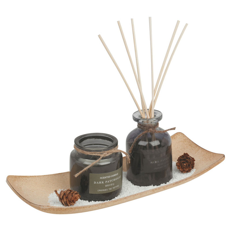 Shiiba Reed Diffusers And Sticks, Dark Patchouli